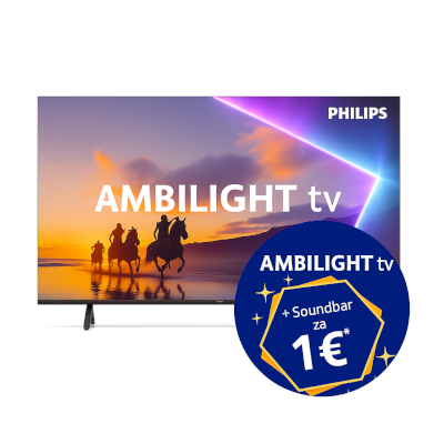 Philips 85PUS8510 QLED 4K Ambilight Titan OS